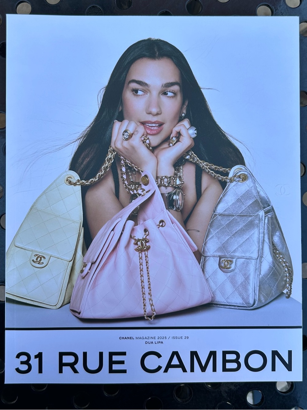 CHANEL MAGAZINE 2025/ISSUE 29 • DUA LIPA - 31 RUE CAMBON